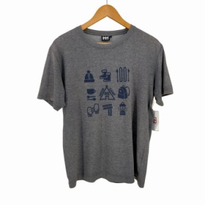 HELLY HANSEN(ヘリーハンセン) S/S SNOW CAMP TEE レディース import：L 【中古】【ブランド古着バズストア】