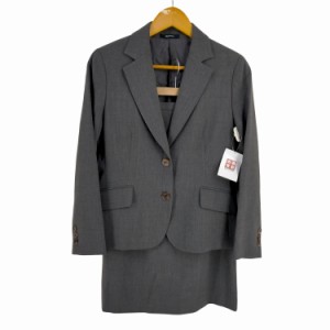 AQUASCUTUM(アクアスキュータム) スーツ セットアップ 上下 テーラードジャケット シングル 2B タイトスカート レディース  7【中古】【