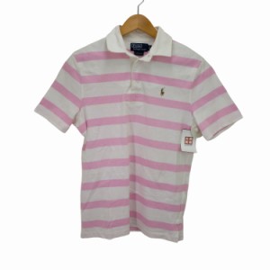 Polo by RALPH LAUREN(ポロバイラルフローレン) CUSTOM FIT ボーダーポロシャツ メンズ  S【中古】【ブランド古着バズストア】