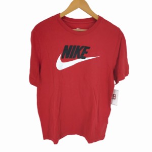 NIKE(ナイキ) ロゴプリント 半袖Tシャツ メンズ JPN：XL 【中古】【ブランド古着バズストア】