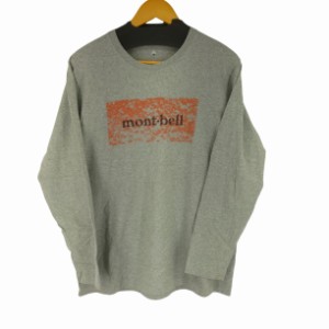 mont bell(モンベル) フロントプリント L/S Tシャツ メンズ import：L 【中古】【ブランド古着バズストア】