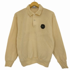 CHEMISE LACOSTE(シュミーズ ラコステ) 90s ロゴワッペン 長袖ポロシャツ メンズ  4【中古】【ブランド古着バズストア】