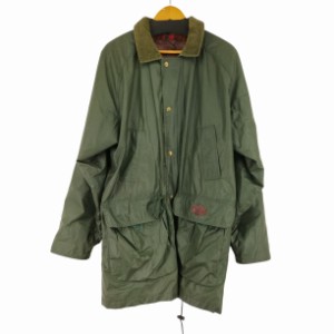 WOOLRICH(ウールリッチ) 80s MADE IN USA 裏地チェック コーティングオイルドジャケット メンズ import：L 【中古】【ブランド古着バズス