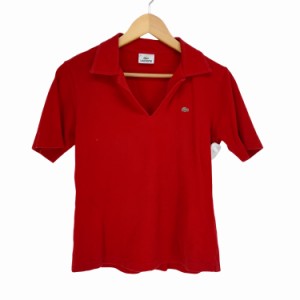 LACOSTE(ラコステ) スキッパーポロシャツ レディース EUR：44 【中古】【ブランド古着バズストア】