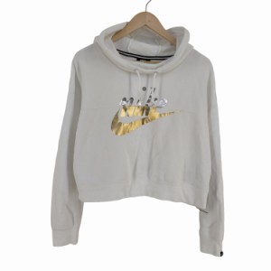 NIKE(ナイキ) ラリーメタリックフーディー RALLY METALLIC HOODY レディース JPN：L 【中古】【ブランド古着バズストア】