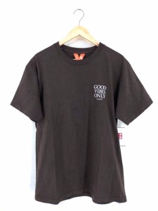 FLATLUX(フラットラックス) GOOD VIBES ONLY プリントTシャツ メンズ FREE FREE【中古】【ブランド古着バズストア】