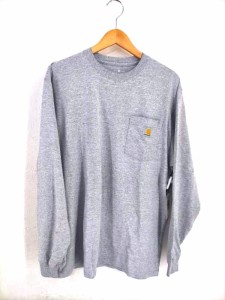 Carhartt(カーハート) 袖プリントポケット長袖カットソー メンズ JPN：M JPN：M【中古】【ブランド古着バズストア】