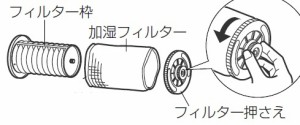 FKA0330143 パナソニック　加湿器用フィルター枠