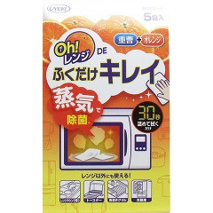 Oh！ レンジDEふくだけキレイ(5包)[キッチン家電用 掃除用品]