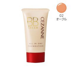 セザンヌ BBクリーム 02 オークル(40g)[クリームファンデーション]