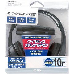 エルパ(ELPA) ワイヤレスステレオヘッドホン RD-IR200(1コ入)[ヘッドホン・イヤホン]