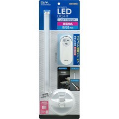 エルパ LEDスクエア＆スリム LED多目的灯 ALT-ST3010RED(1本入)[照明器具その他]