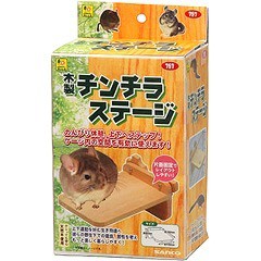 木製チンチラステージ(1コ入)[小動物雑貨・ケアグッズ]