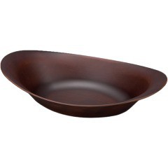 カレー皿＆パスタ皿 SEE ダークブラウン 17*26.2*6cm(1コ入)[テーブルウェア]