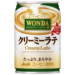 ワンダ クリーミーラテ(280g*24本入)[缶コーヒー(加糖)]