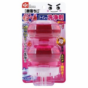 激落ちくん タンクにポン トイレの洗浄剤 ピーチ(1セット)[トイレ用洗剤]