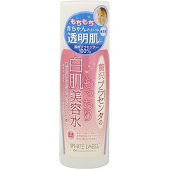 ホワイトラベル 贅沢プラセンタのもっちり白肌美容液(180ml)[保湿化粧水]