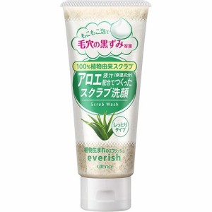 エブリッシュ 植物生まれのアロエスクラブ洗顔(135g)[洗顔フォーム スクラブ入り]