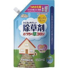 アースガーデン みんなにやさしい除草剤 おうちの草コロリ つめかえ(850ml)[殺虫・除草剤・薬品全般]