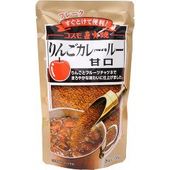 コスモ 直火焼りんごカレールー 甘口(170g)[調理用カレー]
