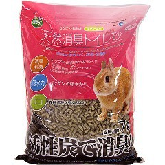 ミニマルグッズ 天然消臭トイレ砂(7L)[小動物トイレ用品]