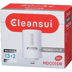 浄水器 クリンスイ モノシリーズ用 カートリッジ 2コセット MDC01SW(1セット)[浄水器 その他]