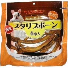 あみやき家 ブタリブボーン(6本入)[犬のおやつ・サプリメント]