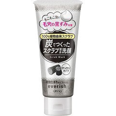  エブリッシュ 炭スクラブ洗顔 S(135g)[洗顔フォーム スクラブ入り]