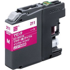 エコリカ LC211M互換リサイクルインクカートリッジ マゼンタ ECI-BR211M(1コ入)[インク]