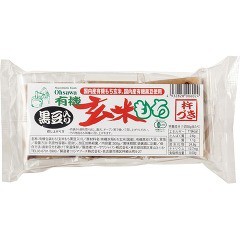 オーサワ 有機玄米もち 黒豆入(6コ入(300g))[おもち]