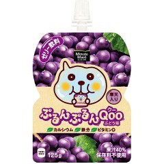 ミニッツメイド ぷるんぷるんクー ぶどう パウチ(125g*6コ入)[ソフトドリンク・清涼飲料　その他]