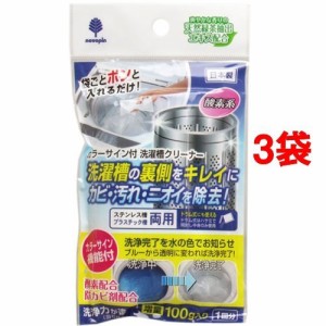 洗濯槽用洗浄剤(カラーサイン機能付き)(100g*3コセット)[洗濯槽用洗剤]