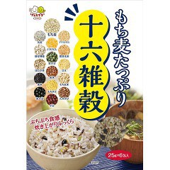 もち麦たっぷり十六雑穀(25g*6包入)[雑穀米]