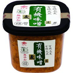 チョーコー醤油 有機味噌 麦(500g)[味噌 (みそ)]
