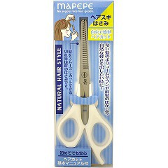 マペペ ナチュラルヘアスタイル ヘアスキはさみ(1本入)[散髪用品]