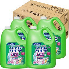 花王プロシリーズ ワイドハイターEXパワー 業務用 梱販売用(4.5L*4コ入)[漂白剤・ブリーチ剤(色がら可能)]