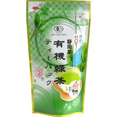 日本農産 静岡茶 有機緑茶 ティーパック(5g*20袋入)[緑茶]