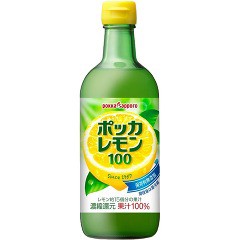 ポッカサッポロ ポッカレモン100 保存料無添加(450ml)[調味料 その他]