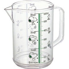 日本製 計量カップ メジャーカップ 600ml スヌーピー MC-2(1コ入)[調理器具]