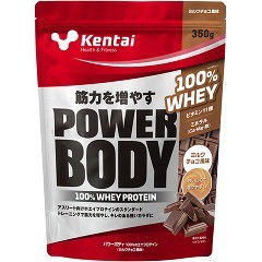 Kentai(ケンタイ) パワーボディ100％ホエイプロテイン ミルクチョコ風味(350g)[kentai プロテイン(h＆f)]