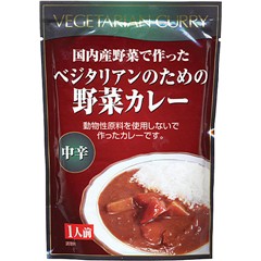 ベジタリアンのための野菜カレー(1人前(200g))[レトルトカレー]