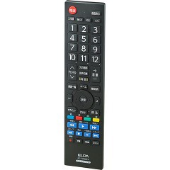 エルパ(ELPA) 地上デジタル用テレビリモコン パナソニックテレビ用 RC-TV009PA(1コ入)[映像関連　その他]