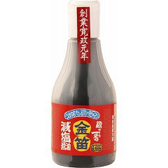 笛木醤油 金笛減塩醤油ボトル(200ml)[醤油 (しょうゆ)]