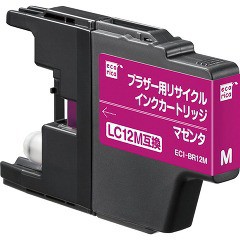 エコリカ ブラザー LC12M マゼンタ(1コ入)[インク]