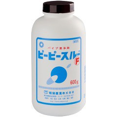 パイプ清浄剤 ピーピースルーF(600g)[排水口つまり・ヌメリとり]