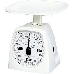 タニタ アナログクッキングスケール タニハンド 2kg ホワイト 1437-NWH-2kg(1台)[キッチン家電・調理家電]