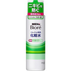 メンズビオレ 浸透化粧水 薬用アクネケアタイプ(180ml)[トライアルキット]