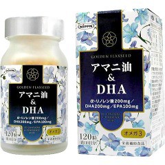 アマニ油＆DHA(120粒)[亜麻仁油(アマニ油)]