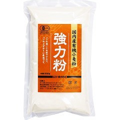 ムソー 国内産有機小麦粉・強力粉 20905(500g)[小麦粉]