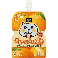 ミニッツメイド ぷるんぷるんクー みかん パウチ(125g*6コ入)[ソフトドリンク・清涼飲料　その他]